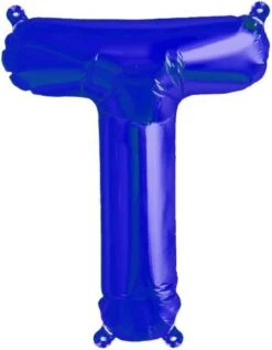 Metall Folien Ballon Buchstabe T (41cm)