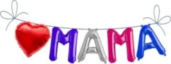 Metall Folien Ballon Mama (41cm)