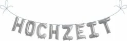 Metall Folien Ballon HOCHZEIT (41cm)